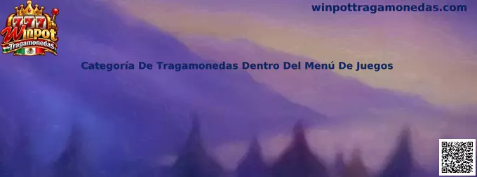Guía visual para localizar la categoría de tragamonedas dentro del menú de juegos