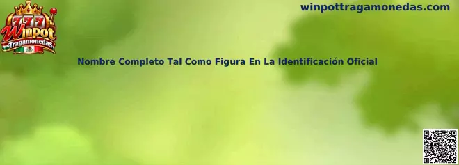 Guía sobre nombre completo tal como figura en la identificación oficial