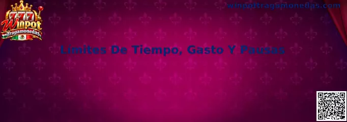 Guía sobre límites de tiempo, gasto y pausas en Winpot Tragamonedas